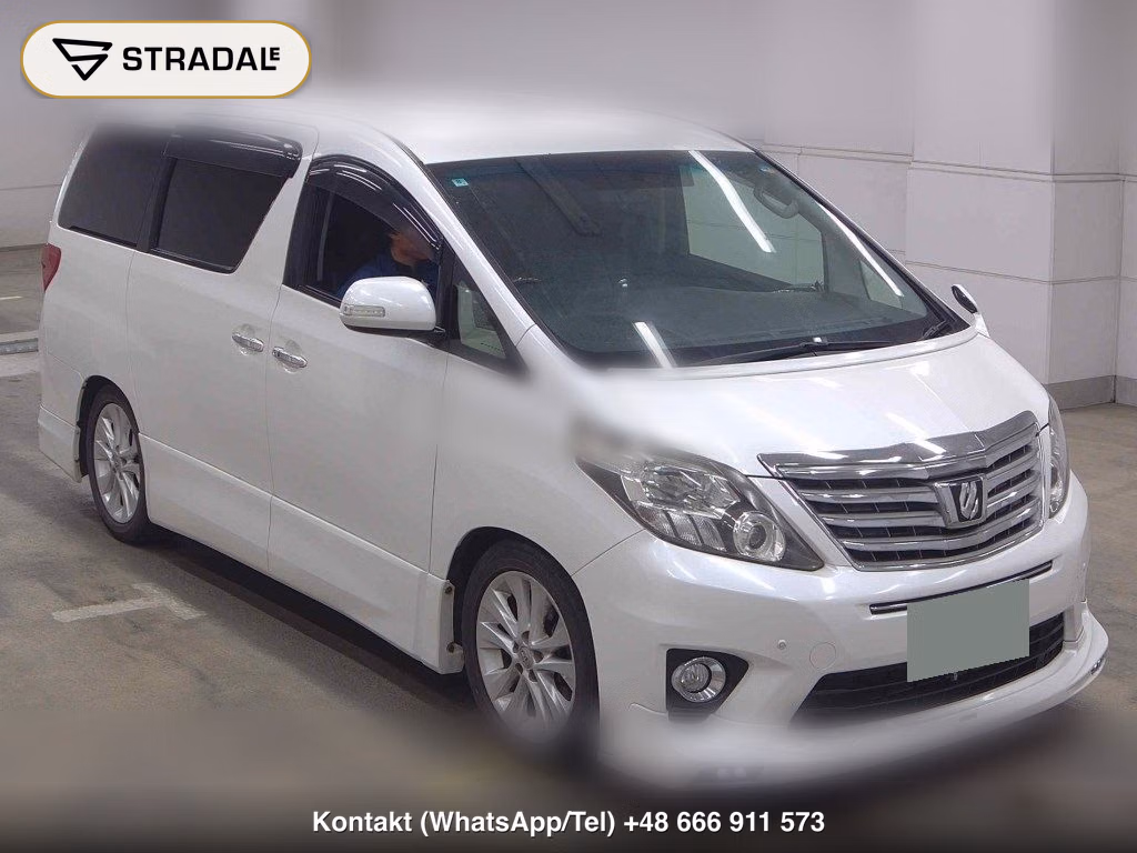TOYOTA ALPHARD 4WD 240S 2012, aukcja z Japonii, zdjęcie 1