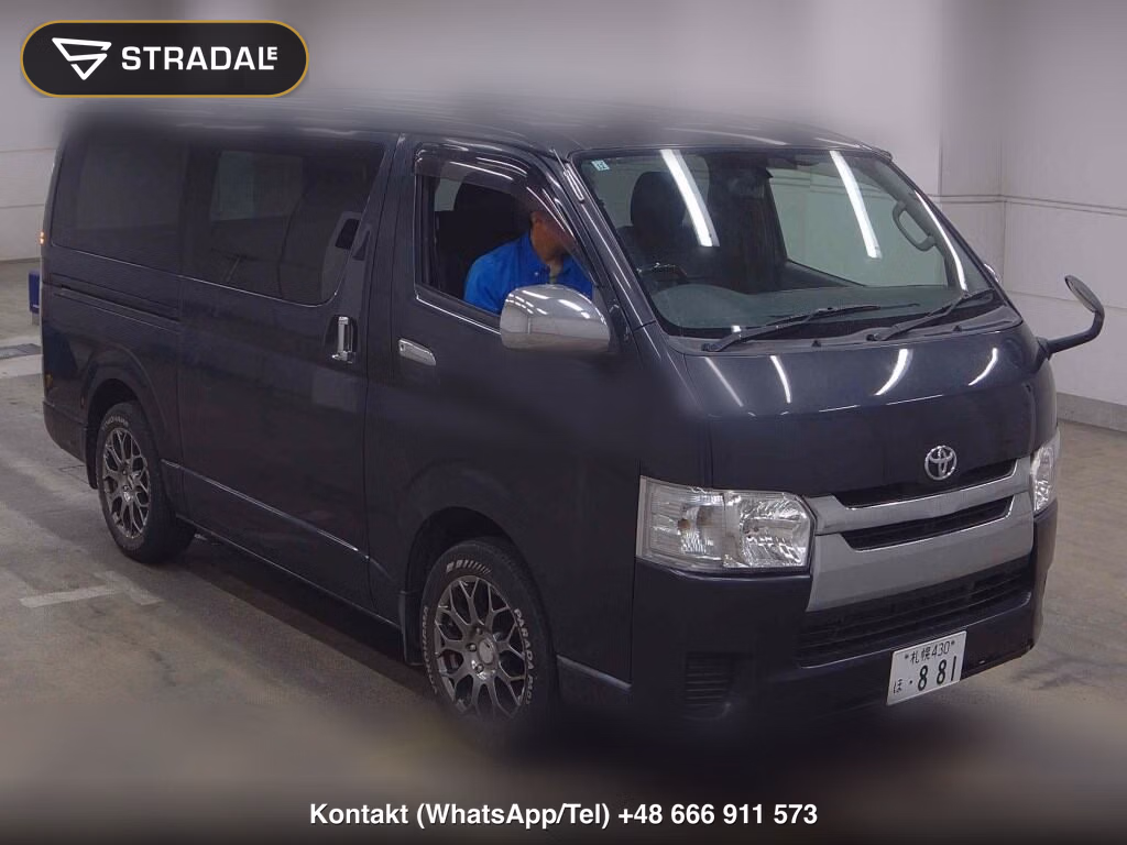 TOYOTA HIACE VAN 5D 4WD LONG SUPER GL 2004, aukcja z Japonii, zdjęcie 1
