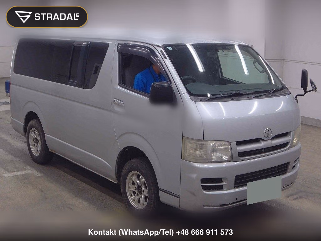 TOYOTA HIACE VAN 4D 4WD 2005, aukcja z Japonii, zdjęcie 1