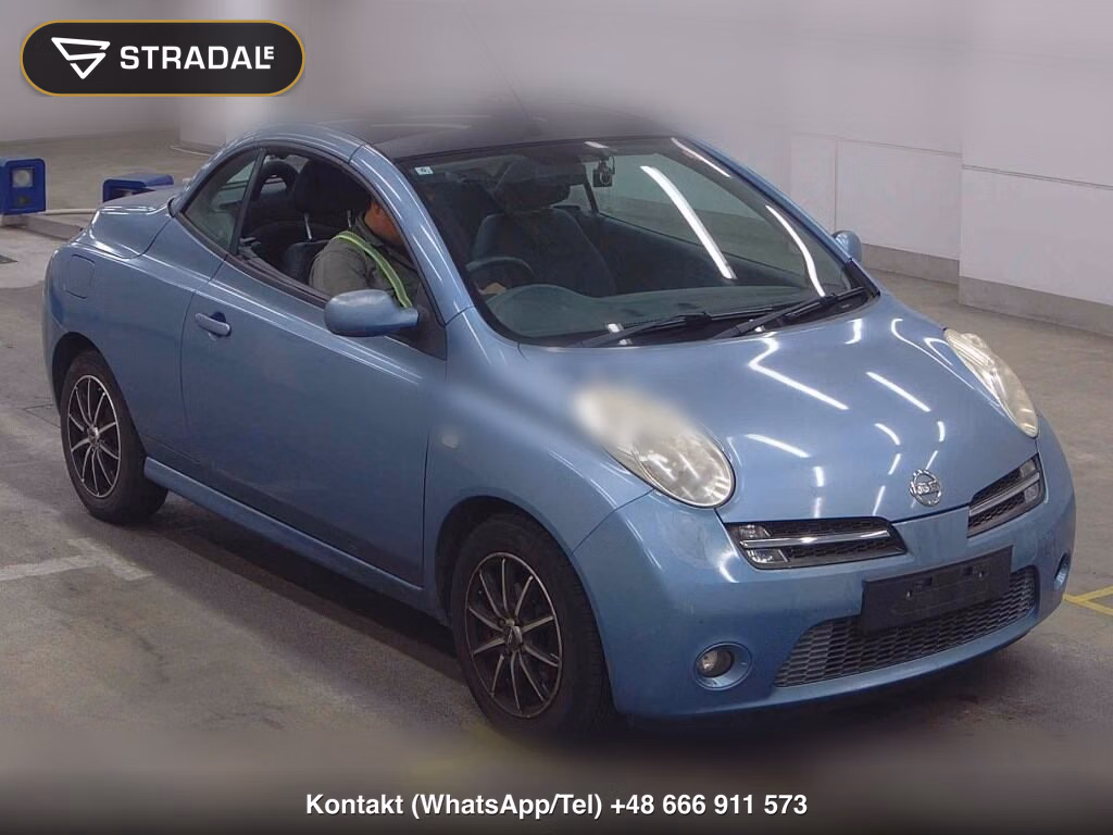 NISSAN MICRA C+C BASE GRADE 2008, aukcja z Japonii, zdjęcie 1