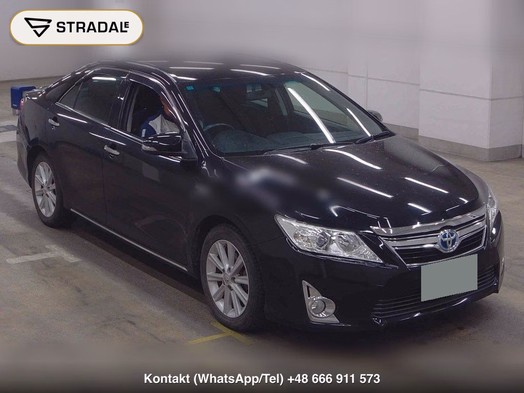TOYOTA CAMRY 4D HYBRID G PACKAGE 2012, aukcja z Japonii, zdjęcie 1