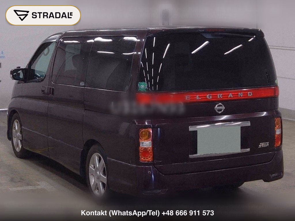 NISSAN ELGRAND 5D 4WD 250 HIGHWAY STAR BLACK LEATHER EDITION, miniaturka 3