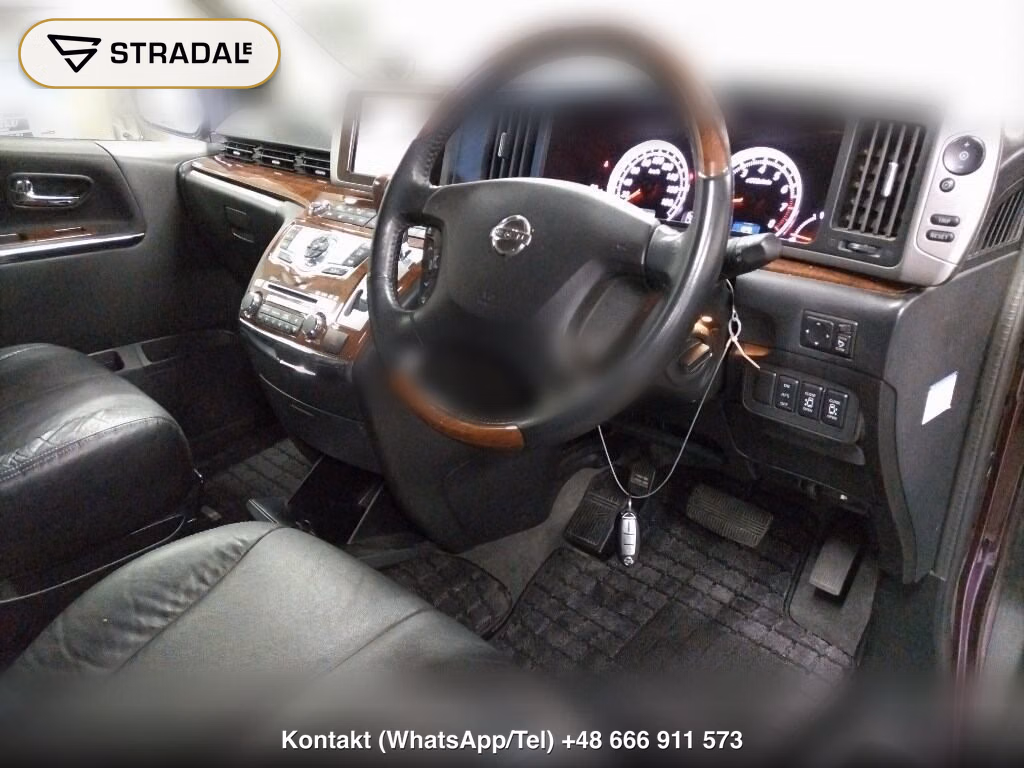 NISSAN ELGRAND 5D 4WD 250 HIGHWAY STAR BLACK LEATHER EDITION, miniaturka 4