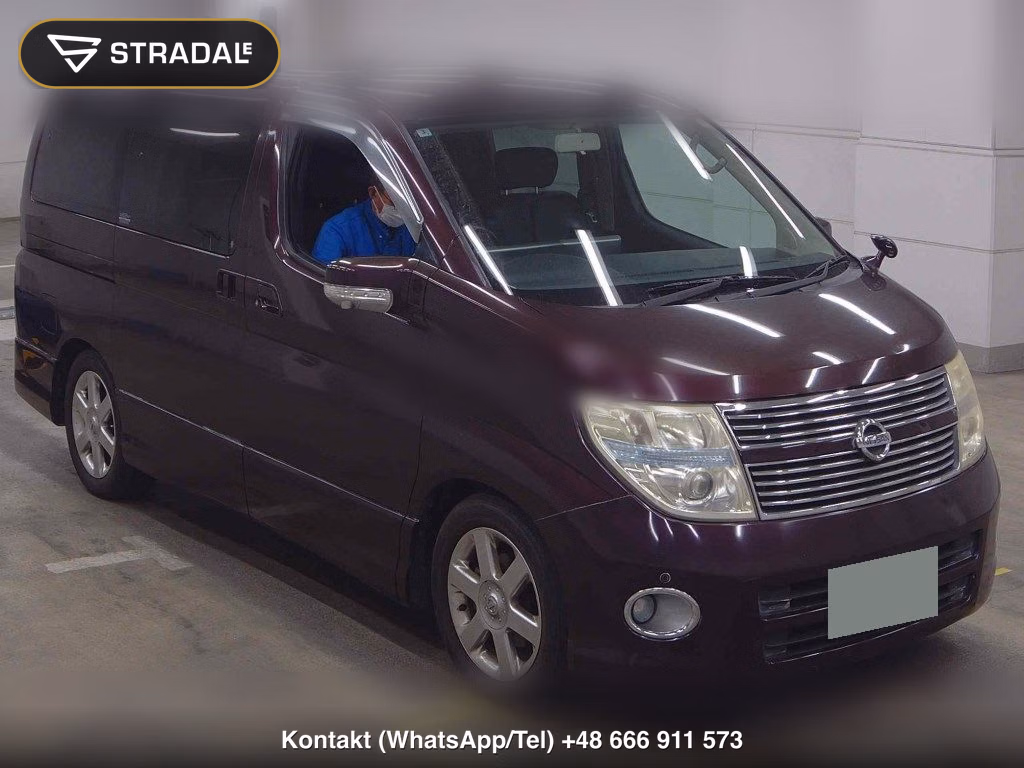NISSAN ELGRAND 5D 4WD 250 HIGHWAY STAR BLACK LEATHER EDITION 2010, aukcja z Japonii, zdjęcie 1
