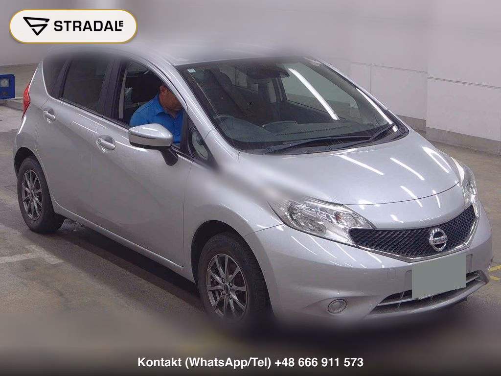 NISSAN NOTE 4WD X FOUR 2016, aukcja z Japonii, zdjęcie 1