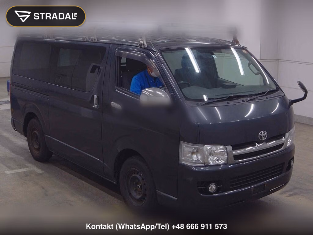 TOYOTA HIACE VAN 5D 4WD LONG SUPER GL 2006, aukcja z Japonii, zdjęcie 1