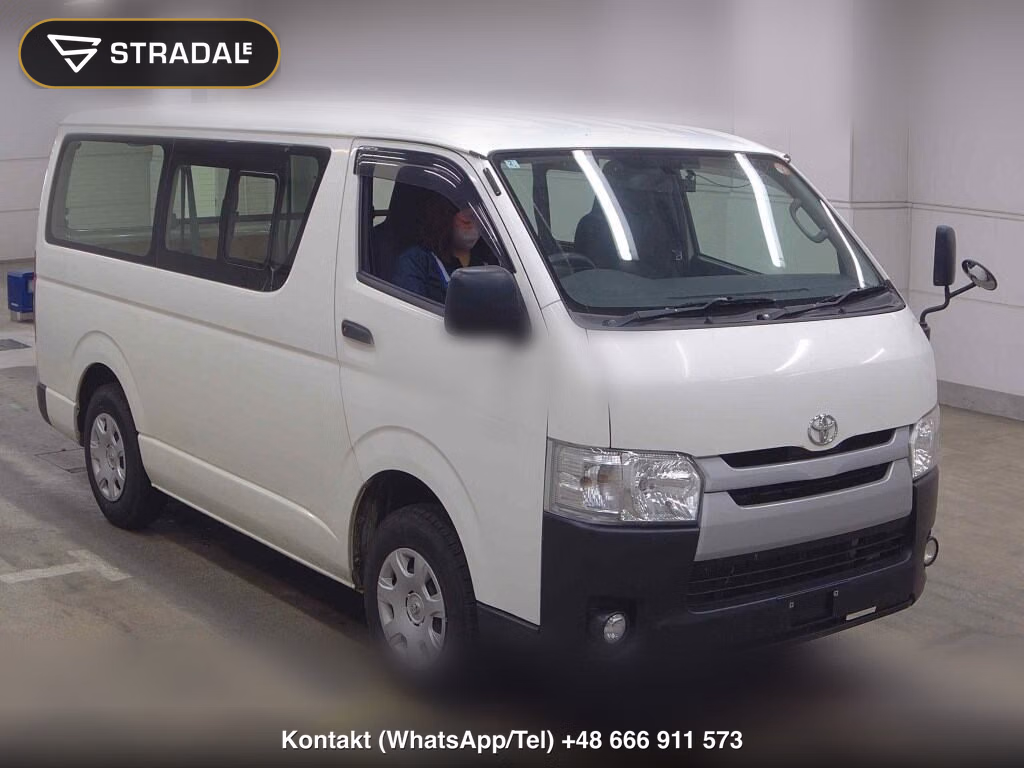 TOYOTA HIACE VAN 4D 4WD DX 2015, aukcja z Japonii, zdjęcie 1