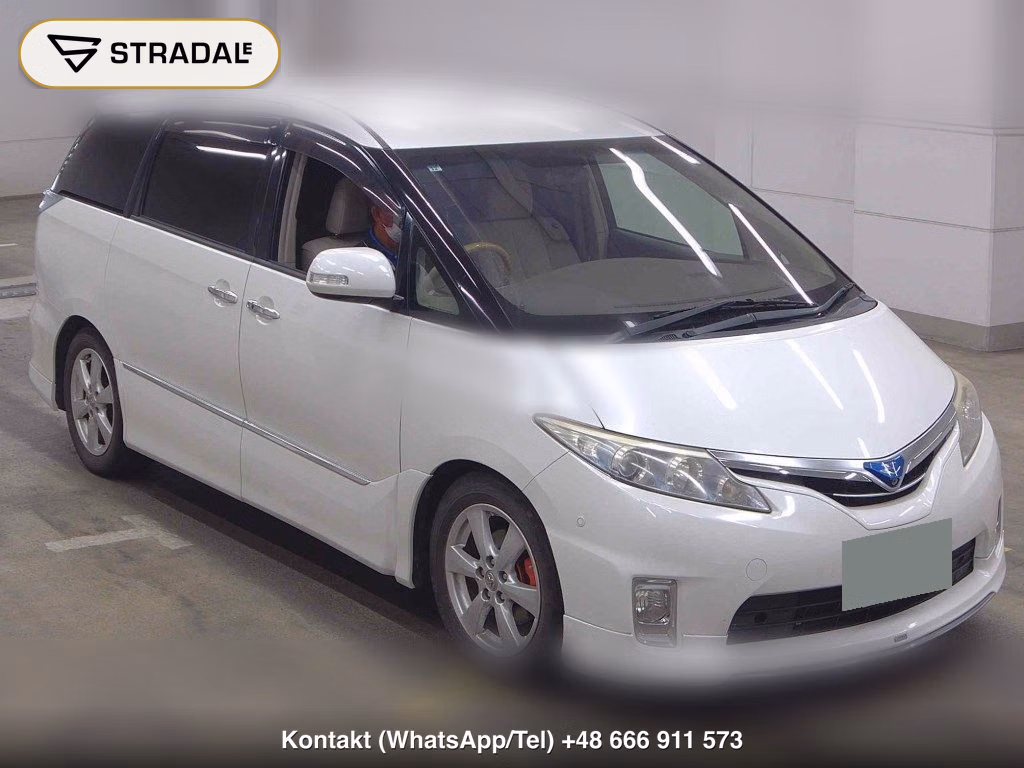 TOYOTA ESTIMA HYBRID 4WD X 2009, aukcja z Japonii, zdjęcie 1