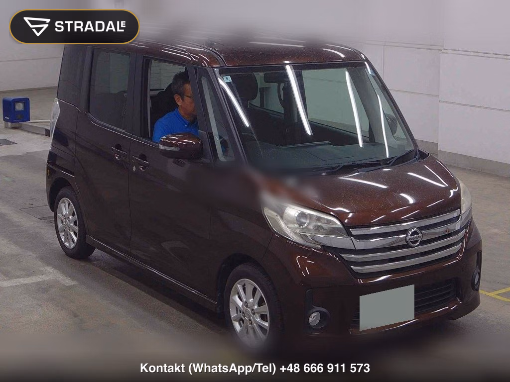 NISSAN DAYZ ROOX 4WD HIGHWAY STAR X 2014, aukcja z Japonii, zdjęcie 1