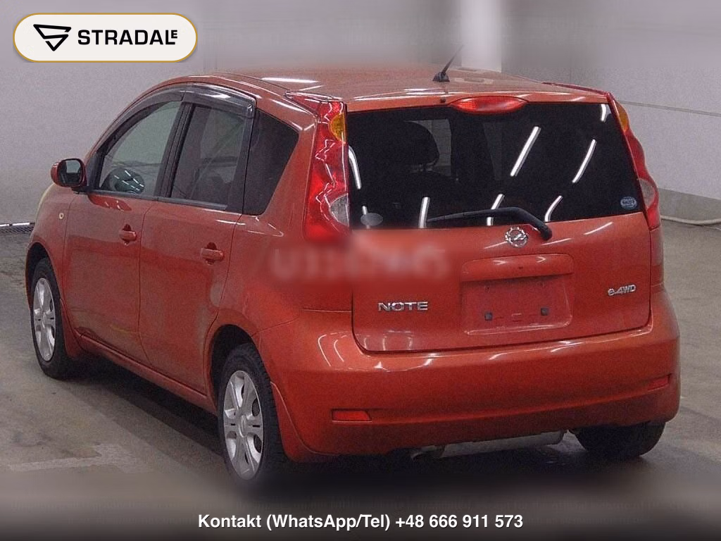 NISSAN NOTE 4WD 15M FOUR SHINE EDITION PLUS NAVI HDD, miniaturka 3