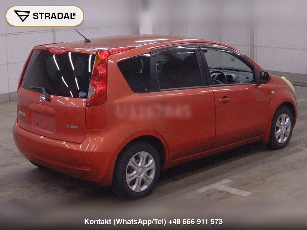 NISSAN NOTE 4WD 15M FOUR SHINE EDITION PLUS NAVI HDD, miniaturka 6