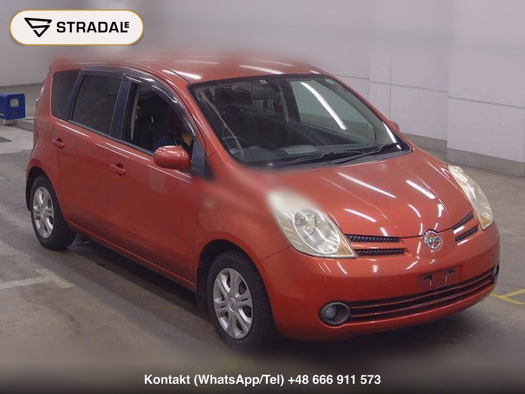 NISSAN NOTE 4WD 15M FOUR SHINE EDITION PLUS NAVI HDD 2007, aukcja z Japonii, zdjęcie 1
