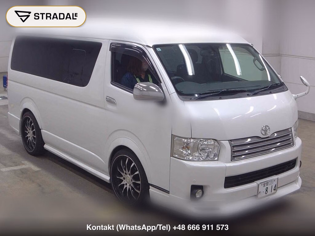 TOYOTA HIACE WAGON 4D 4WD GL 2014, aukcja z Japonii, zdjęcie 1