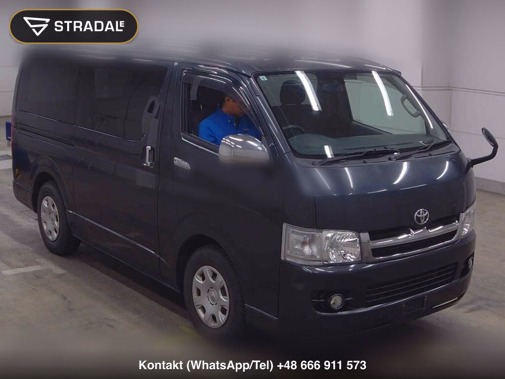 TOYOTA HIACE VAN 5D 4WD LONG SUPER GL 2005, aukcja z Japonii, zdjęcie 1
