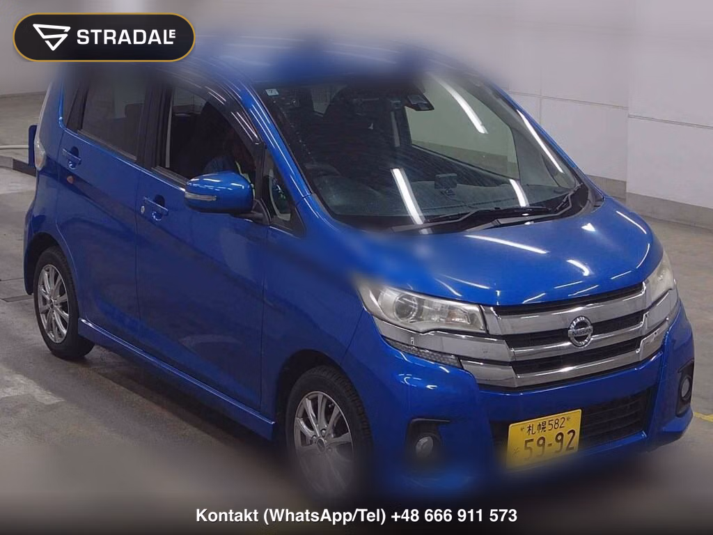 NISSAN DAYZ 4WD HIGHWAY STAR X 2016, aukcja z Japonii, zdjęcie 1