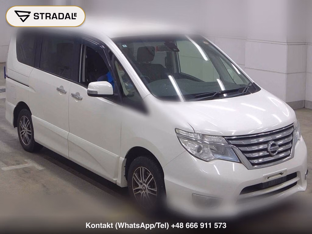 NISSAN SERENA 5D 4WD HIGHWAY STAR 2014, aukcja z Japonii, zdjęcie 1