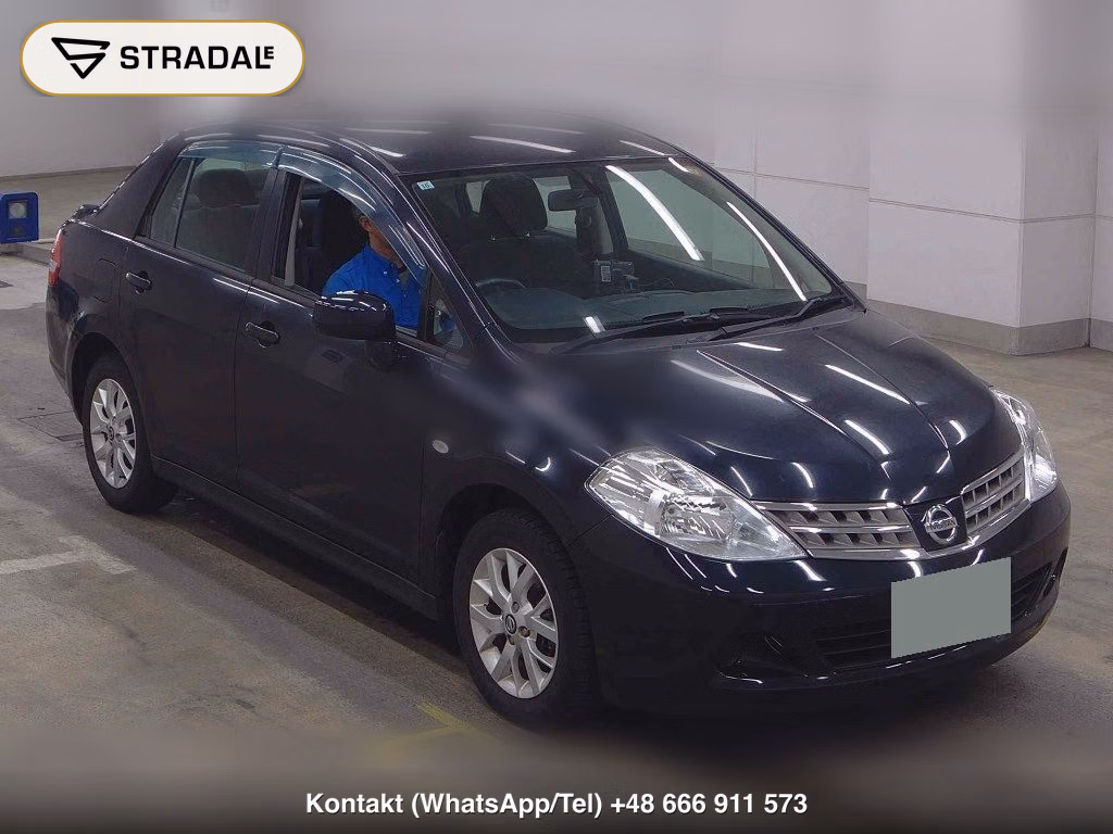 NISSAN TIIDA LATIO 4WD 15S FOUR 2009, aukcja z Japonii, zdjęcie 1