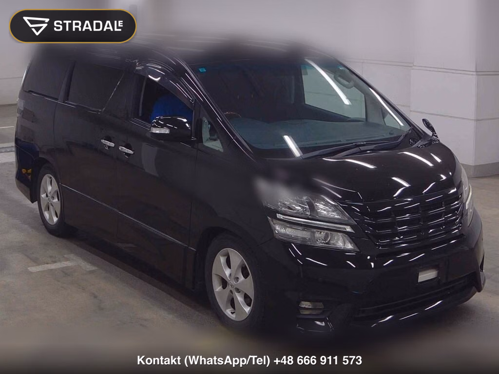 TOYOTA VELLFIRE 4WD 3.5Z 2009, aukcja z Japonii, zdjęcie 1