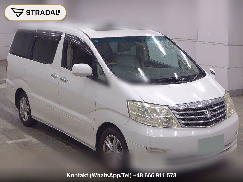 TOYOTA ALPHARD G 4WD MZ G EDITION 2006, aukcja z Japonii, zdjęcie 1