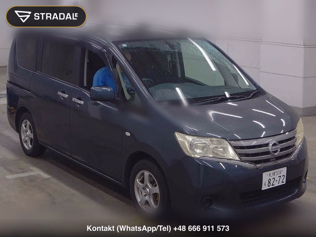 NISSAN SERENA 5D 20X 2012, aukcja z Japonii, zdjęcie 1