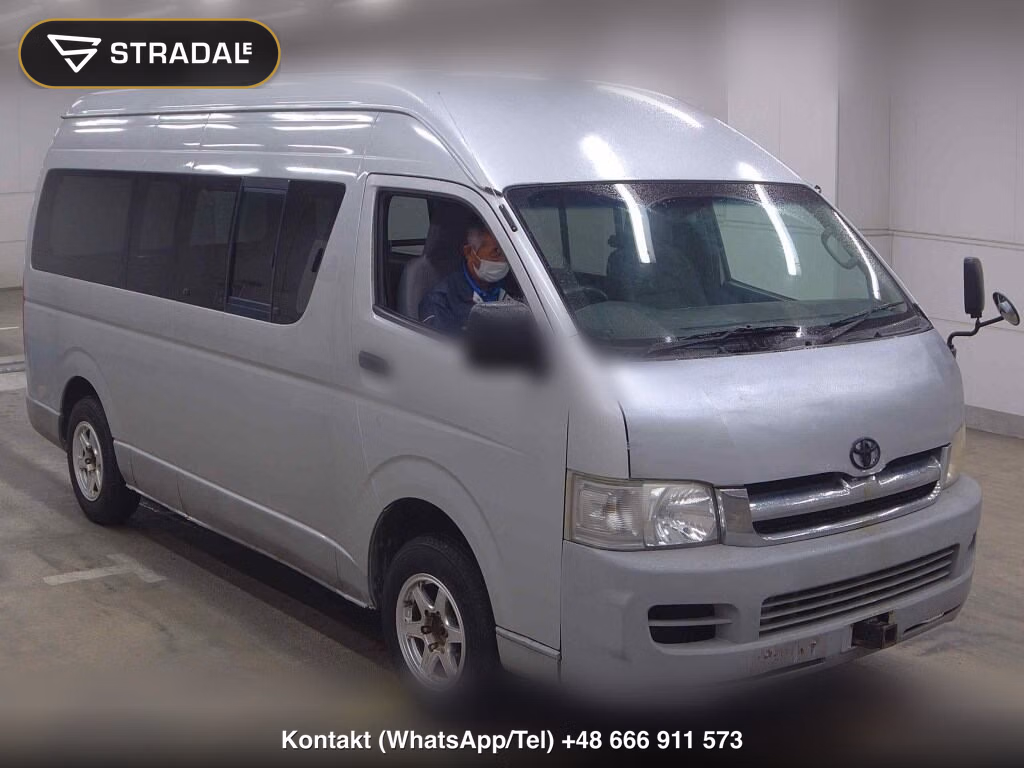 TOYOTA HIACE VAN 4D 4WD S LONG DX 2007, aukcja z Japonii, zdjęcie 1
