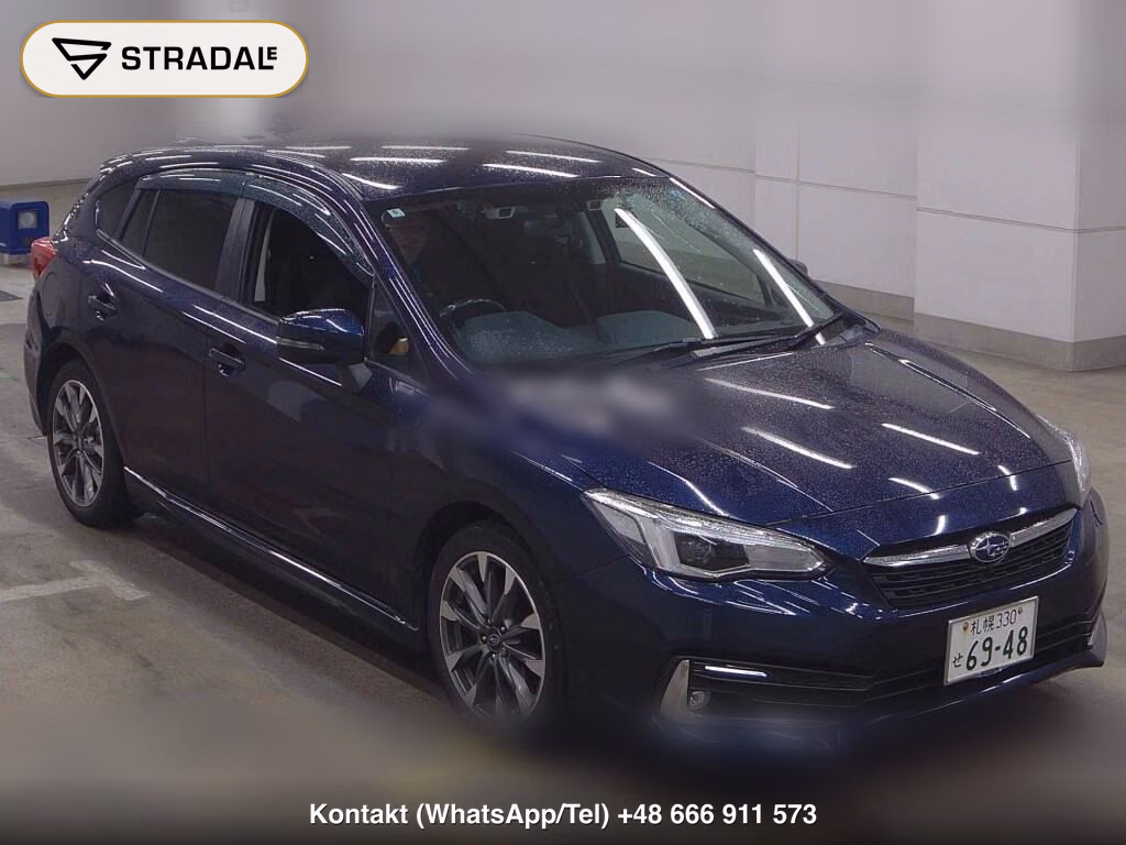 SUBARU IMPREZA SPORT 4WD 1.6I-S EYESIGHT 2020, aukcja z Japonii, zdjęcie 1