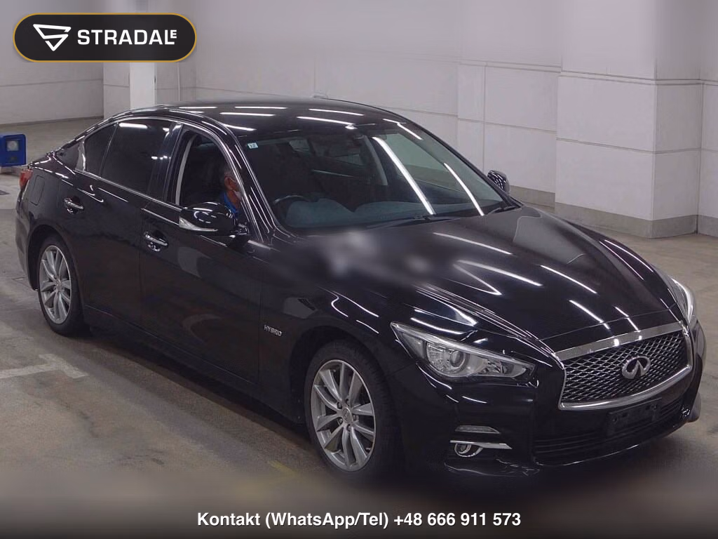 NISSAN SKYLINE 4D 4WD 350GT FOUR HYBRID 2014, aukcja z Japonii, zdjęcie 1