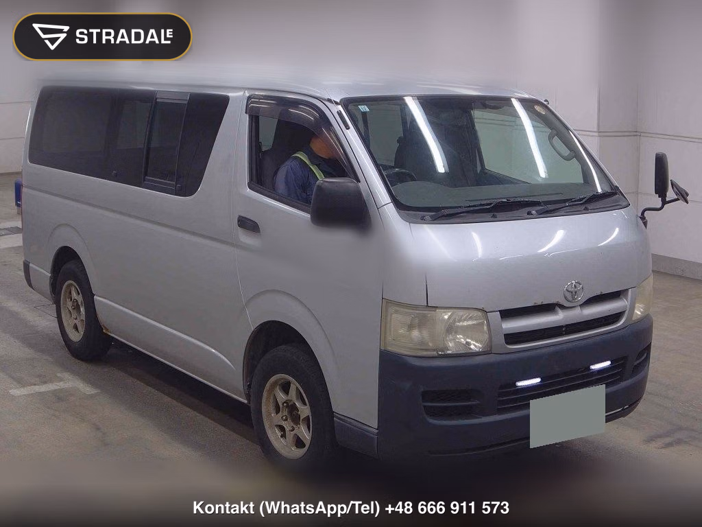 TOYOTA HIACE VAN 4D 4WD 2005, aukcja z Japonii, zdjęcie 1