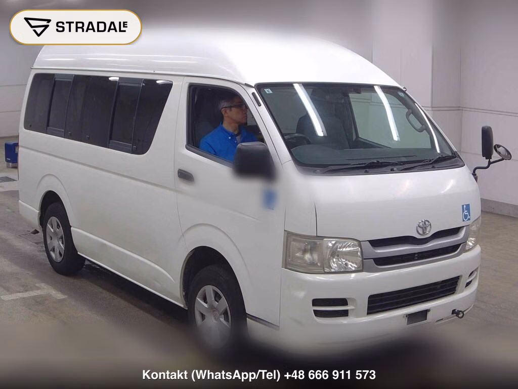TOYOTA REGIUS ACE VAN 4D 4WD WELCAB 2010, aukcja z Japonii, zdjęcie 1