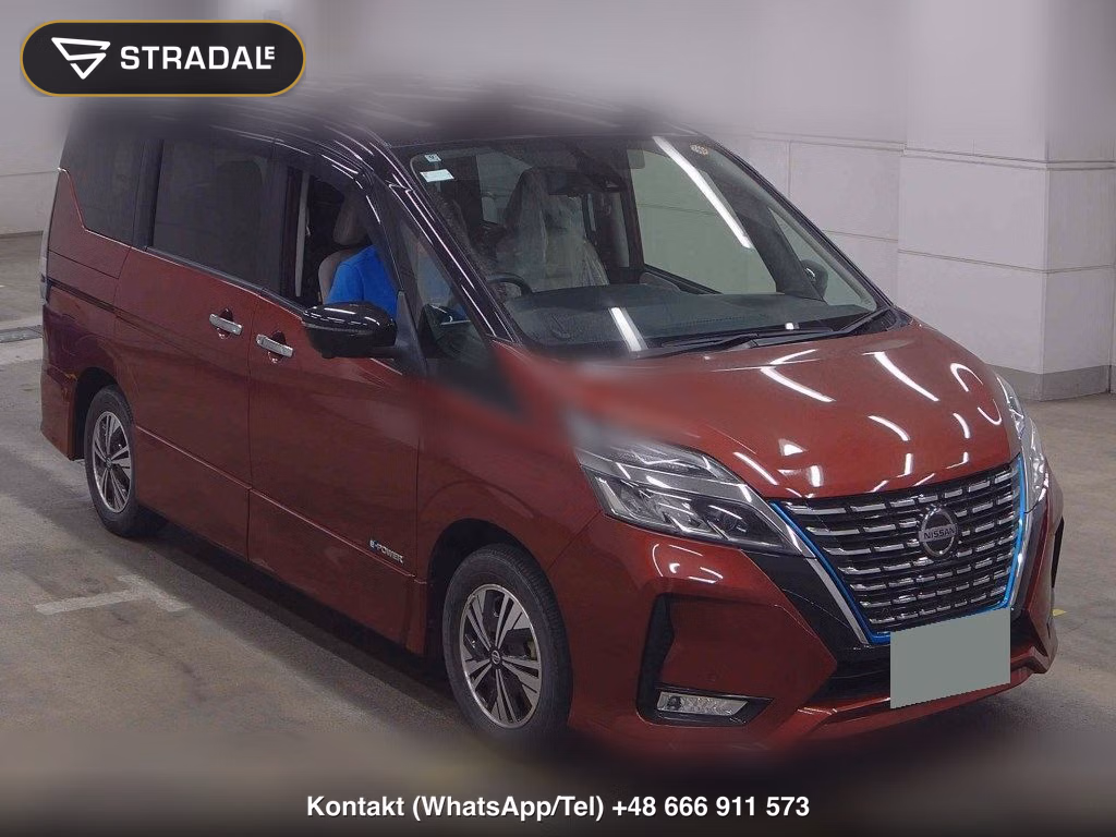 NISSAN SERENA 5D E-POWER HIGHWAY STAR V 2020, aukcja z Japonii, zdjęcie 1