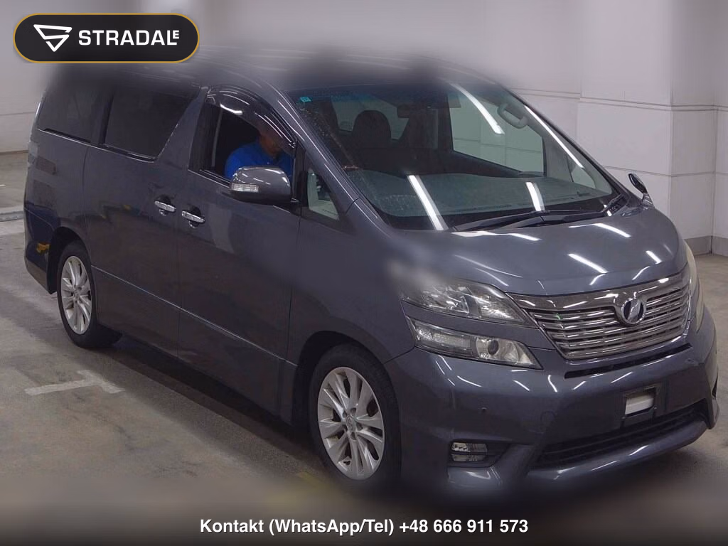 TOYOTA VELLFIRE 4WD 2.4Z PLATINUM SELECTION 2009, aukcja z Japonii, zdjęcie 1