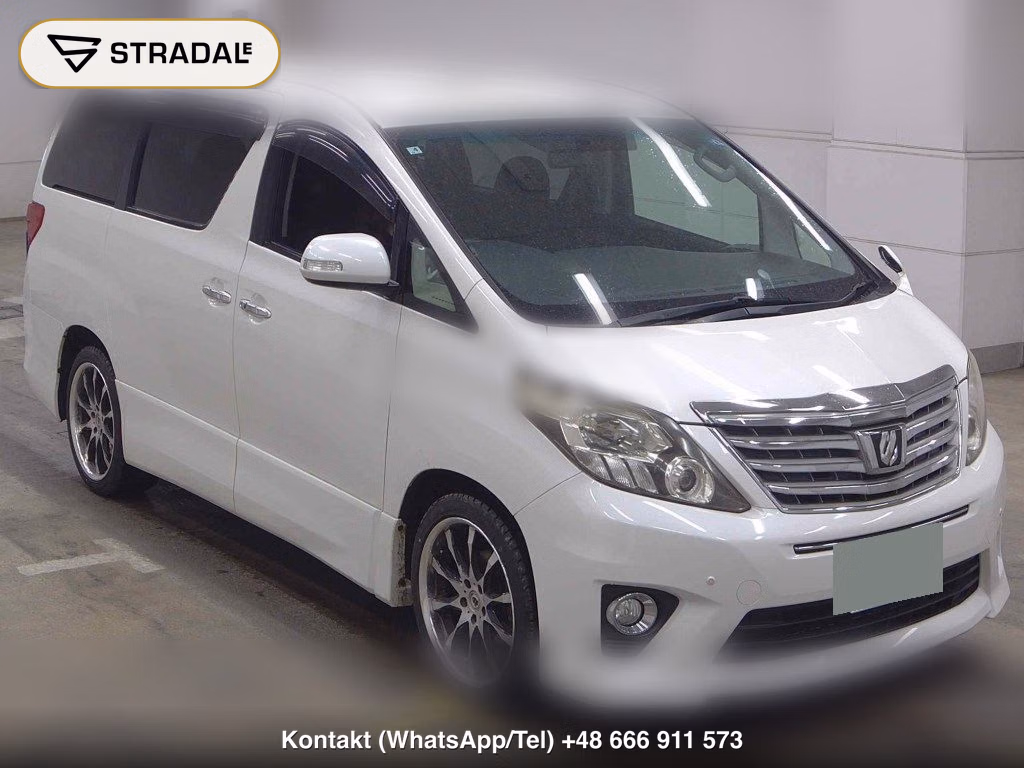 TOYOTA ALPHARD 4WD 240S 2012, aukcja z Japonii, zdjęcie 1