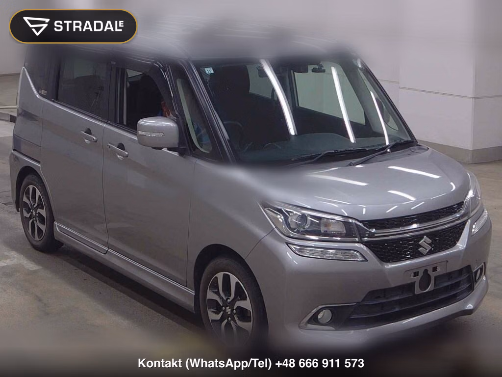 SUZUKI SOLIO BANDIT 4WD HYBRID MV 2017, aukcja z Japonii, zdjęcie 1