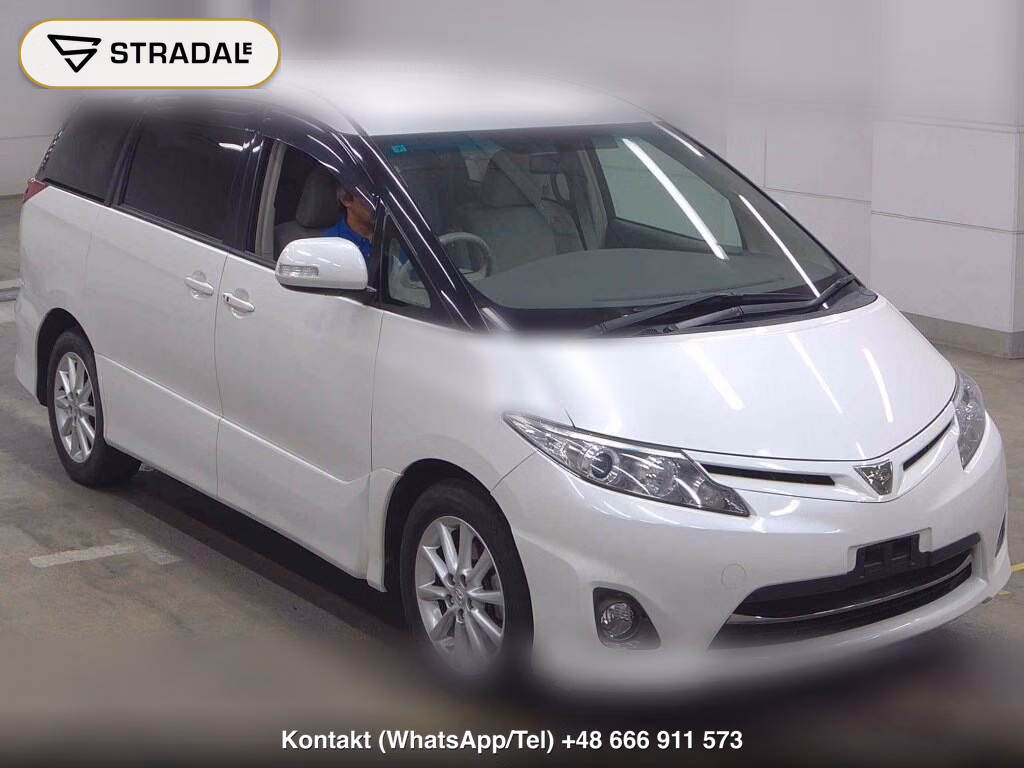 TOYOTA ESTIMA 5D 4WD AERAS 2009, aukcja z Japonii, zdjęcie 1