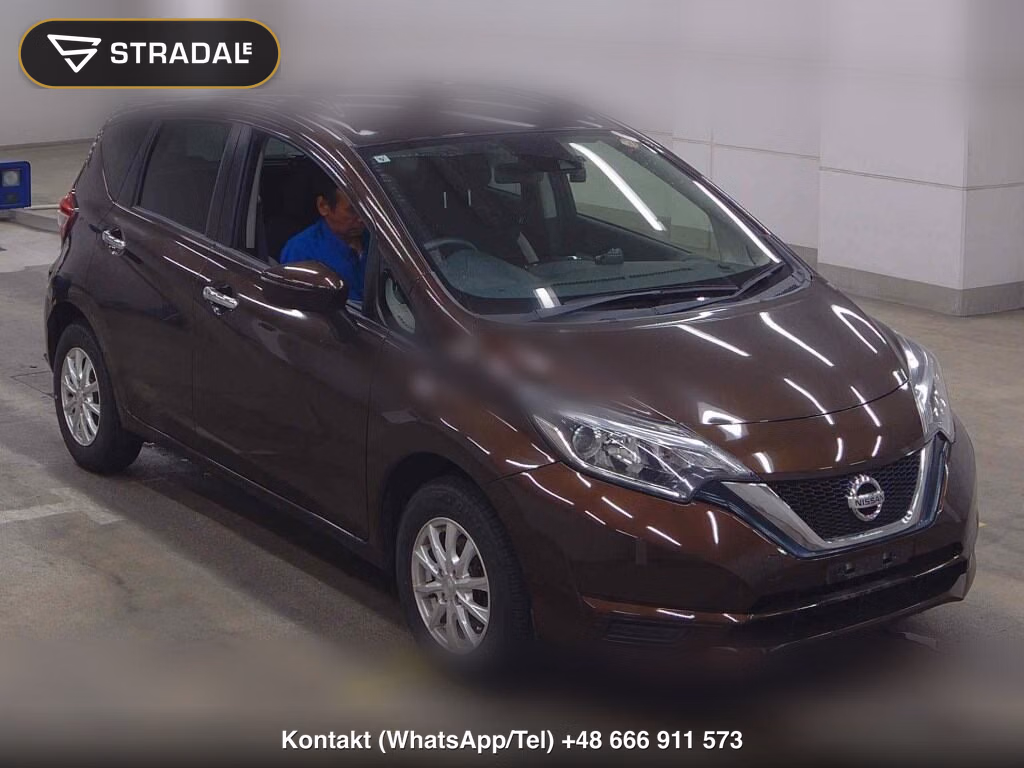 NISSAN NOTE 4WD X FOUR 2017, aukcja z Japonii, zdjęcie 1