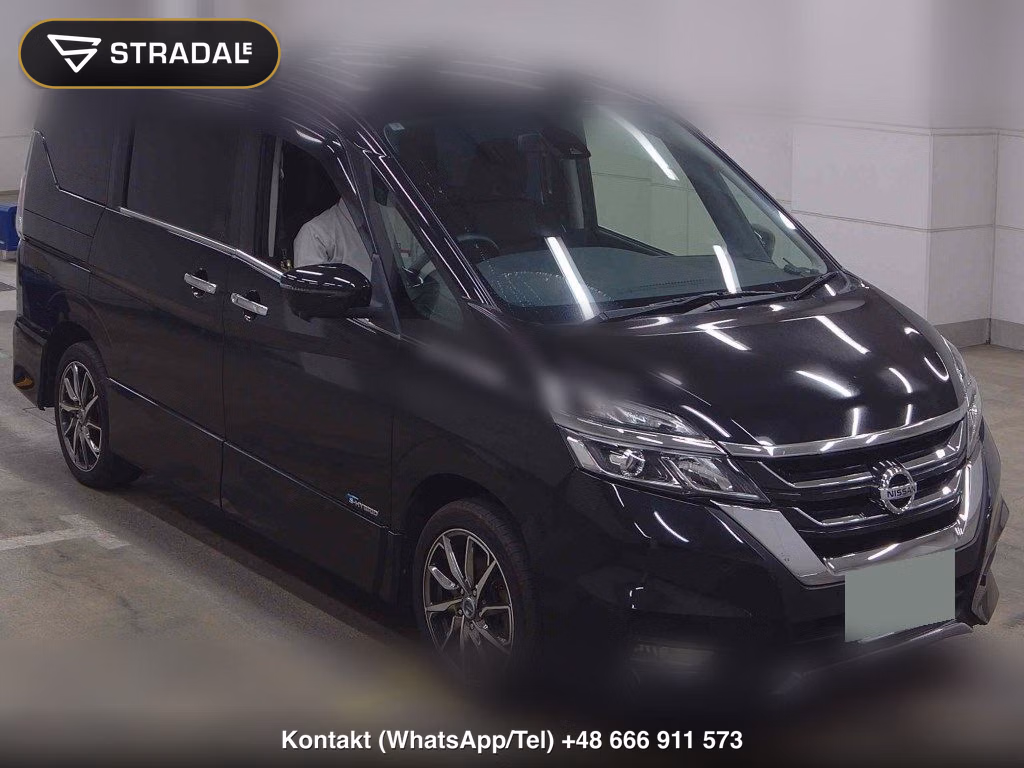 NISSAN SERENA 5D 4WD HIGHWAY STAR 2017, aukcja z Japonii, zdjęcie 1
