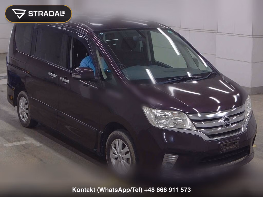 NISSAN SERENA 5D 4WD HIGHWAY STAR V SELECTION 2013, aukcja z Japonii, zdjęcie 1