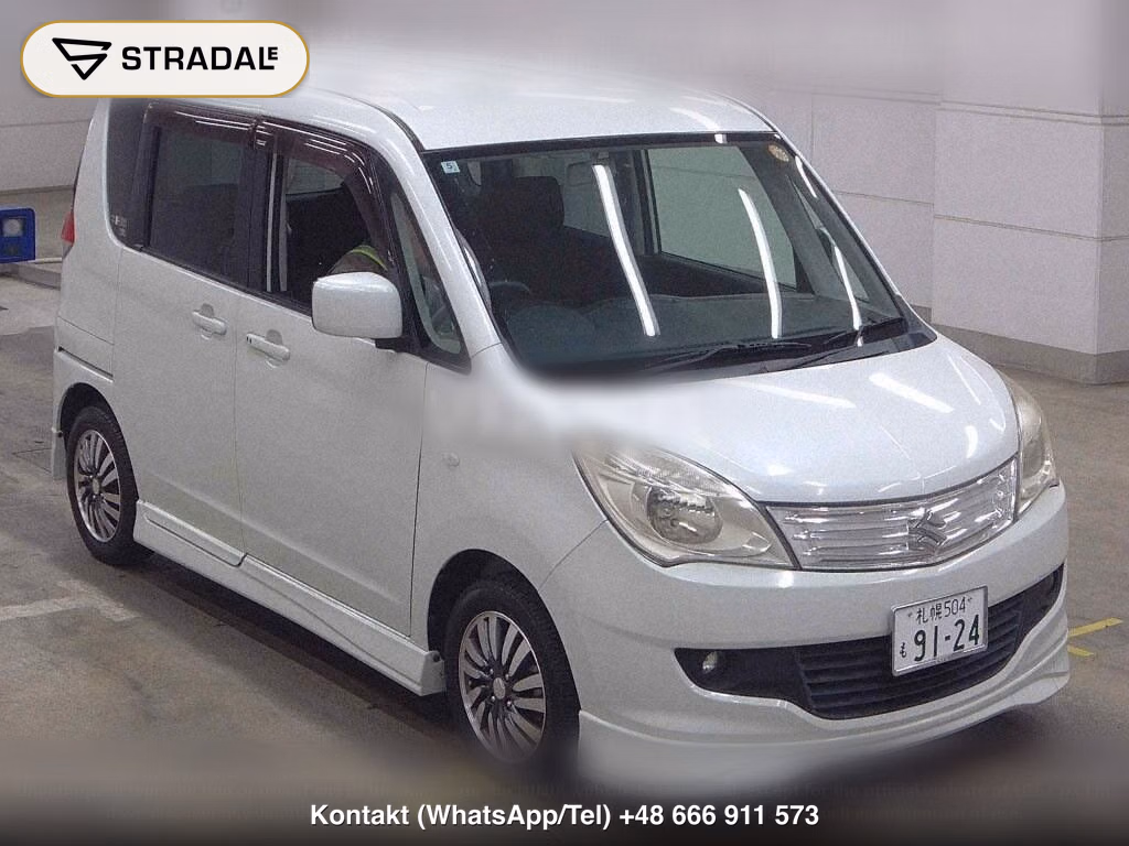 SUZUKI SOLIO 4WD X 2012, aukcja z Japonii, zdjęcie 1