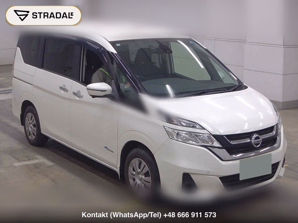 NISSAN SERENA 5D 4WD X 2017, aukcja z Japonii, zdjęcie 1