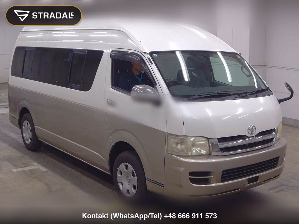 TOYOTA HIACE WAGON 4D 4WD GRAND CABIN 2007, aukcja z Japonii, zdjęcie 1