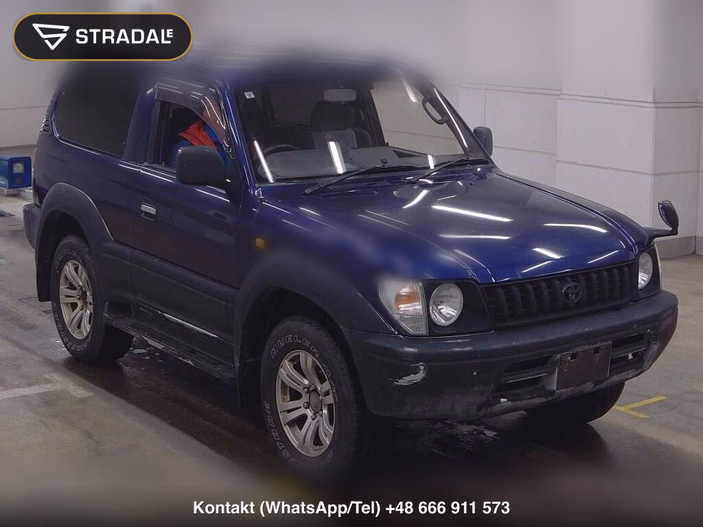 TOYOTA LAND CRUISER PRADO 3D 4WD RZ 1997, aukcja z Japonii, zdjęcie 1