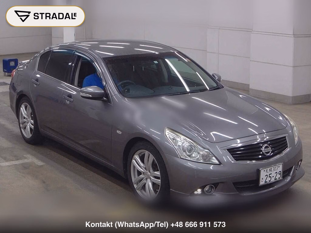 NISSAN SKYLINE 4D 4WD 250GT FOUR TYPE V 2011, aukcja z Japonii, zdjęcie 1