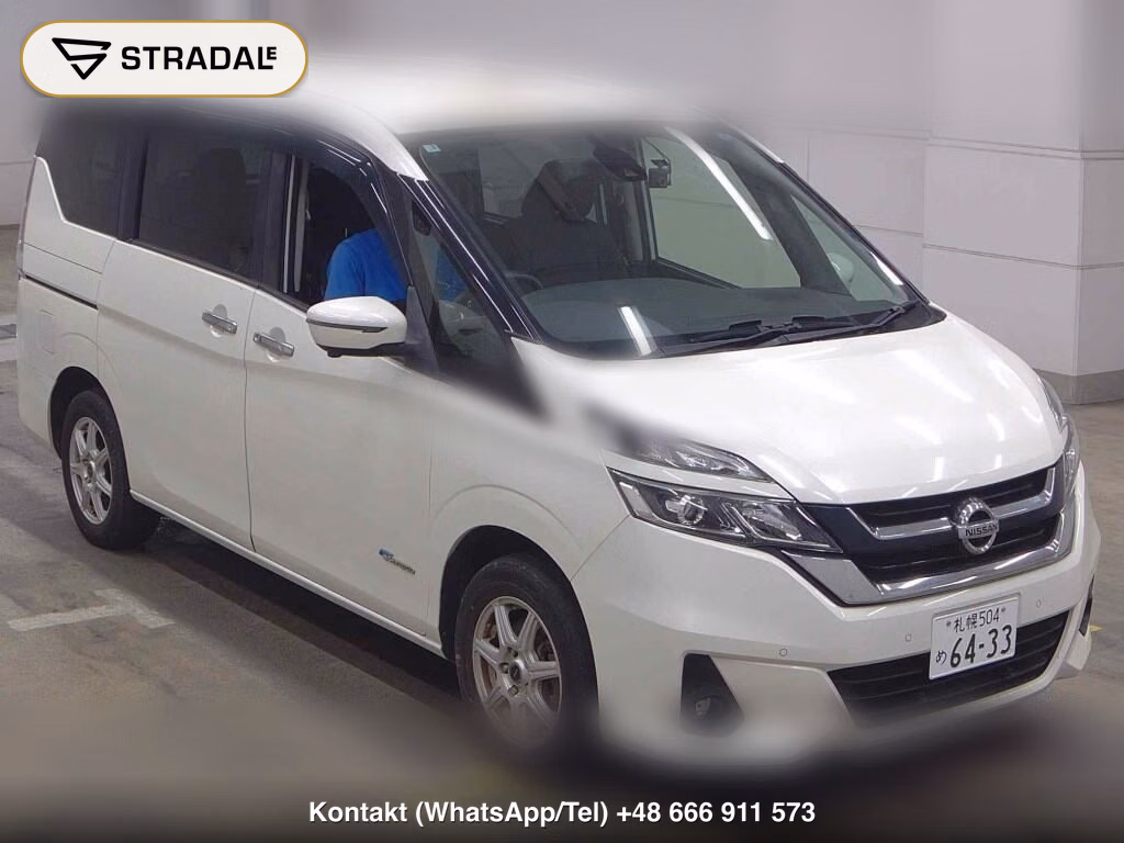 NISSAN SERENA 5D 4WD X 2017, aukcja z Japonii, zdjęcie 1