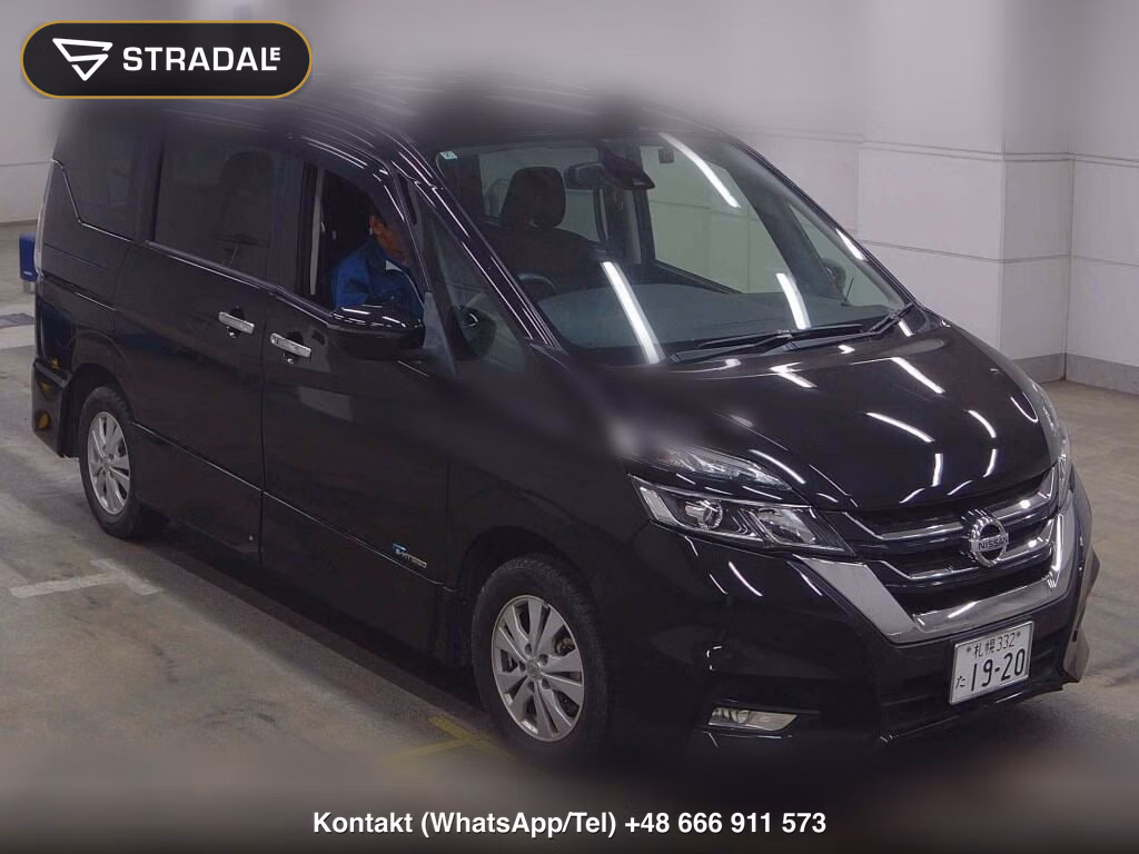 NISSAN SERENA 5D 4WD HIGHWAY STAR V SELECTION 2017, aukcja z Japonii, zdjęcie 1