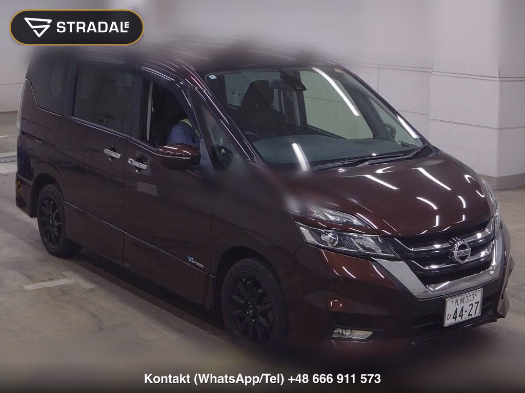 NISSAN SERENA 5D 4WD HIGHWAY STAR PROPILOT EDITION 2017, aukcja z Japonii, zdjęcie 1