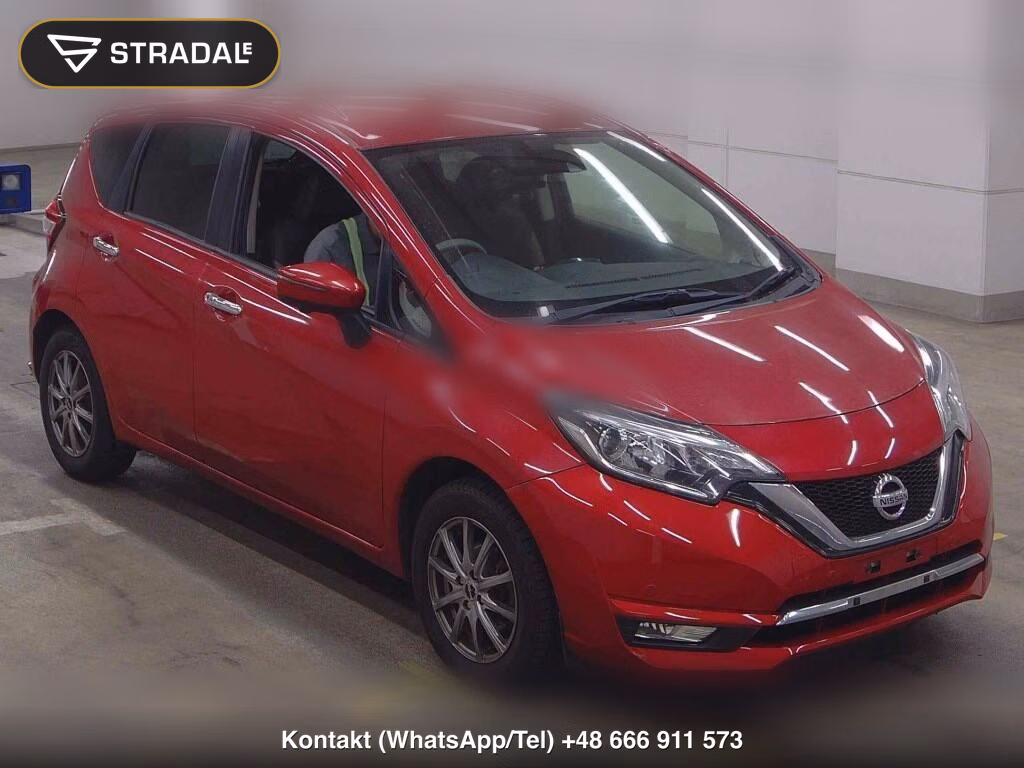 NISSAN NOTE 4WD MEDALIST X FOUR SMART SAFETY EDITION 2017, aukcja z Japonii, zdjęcie 1