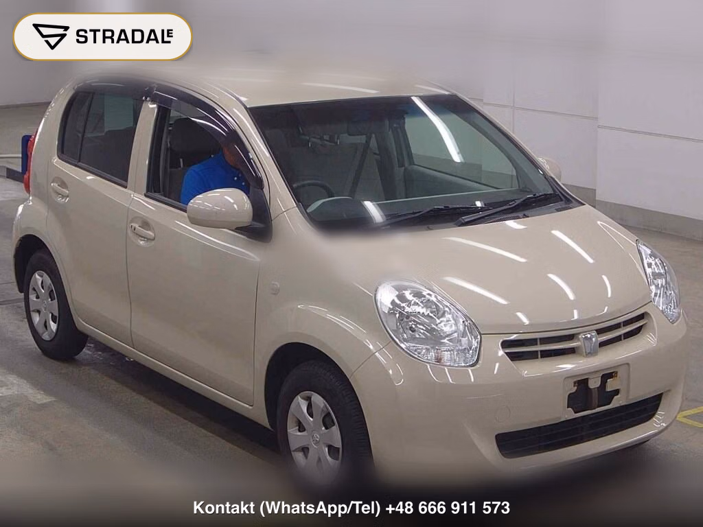 TOYOTA PASSO 4WD X YURURI 2012, aukcja z Japonii, zdjęcie 1