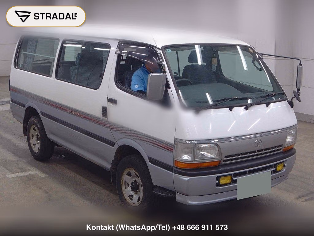 TOYOTA HIACE VAN 4D 4WD LONG SUPER GL 1998, aukcja z Japonii, zdjęcie 1