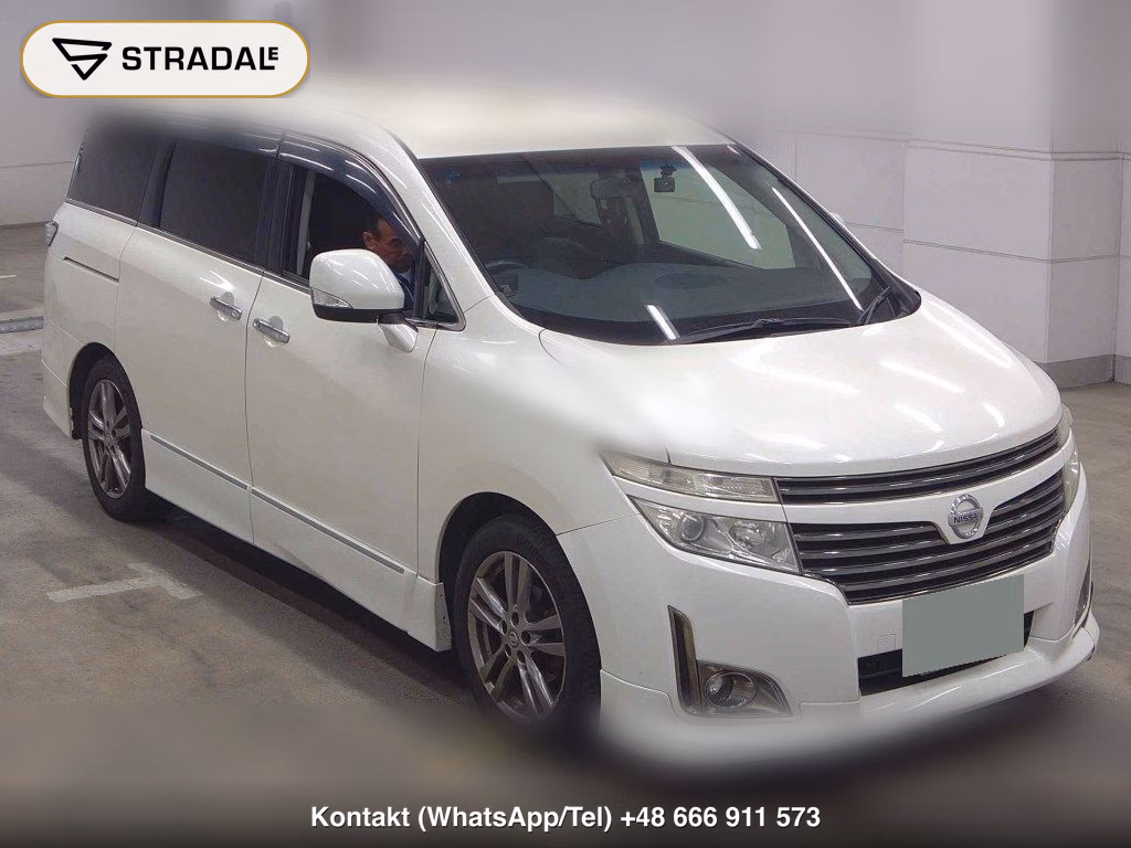 NISSAN ELGRAND 5D 4WD 250 HIGHWAY STAR URBAN CHROME 2012, aukcja z Japonii, zdjęcie 1