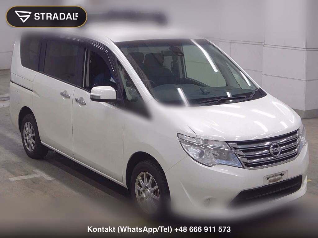 NISSAN SERENA 5D 4WD 20X V SELECTION + SAFETY 2015, aukcja z Japonii, zdjęcie 1